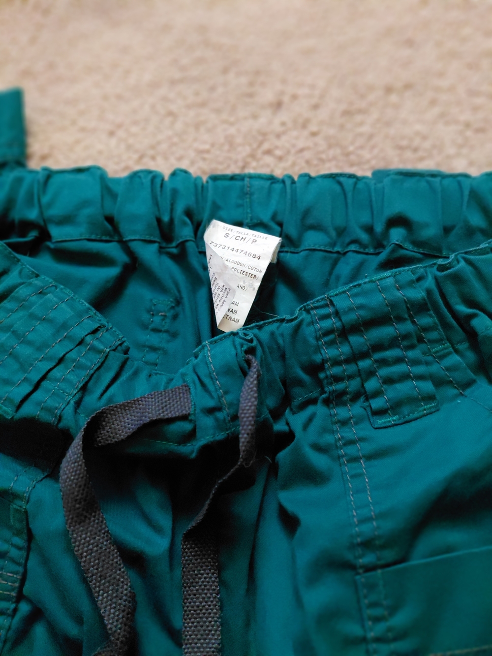 Drawstring Scrub Pants - Picture 3 of 4